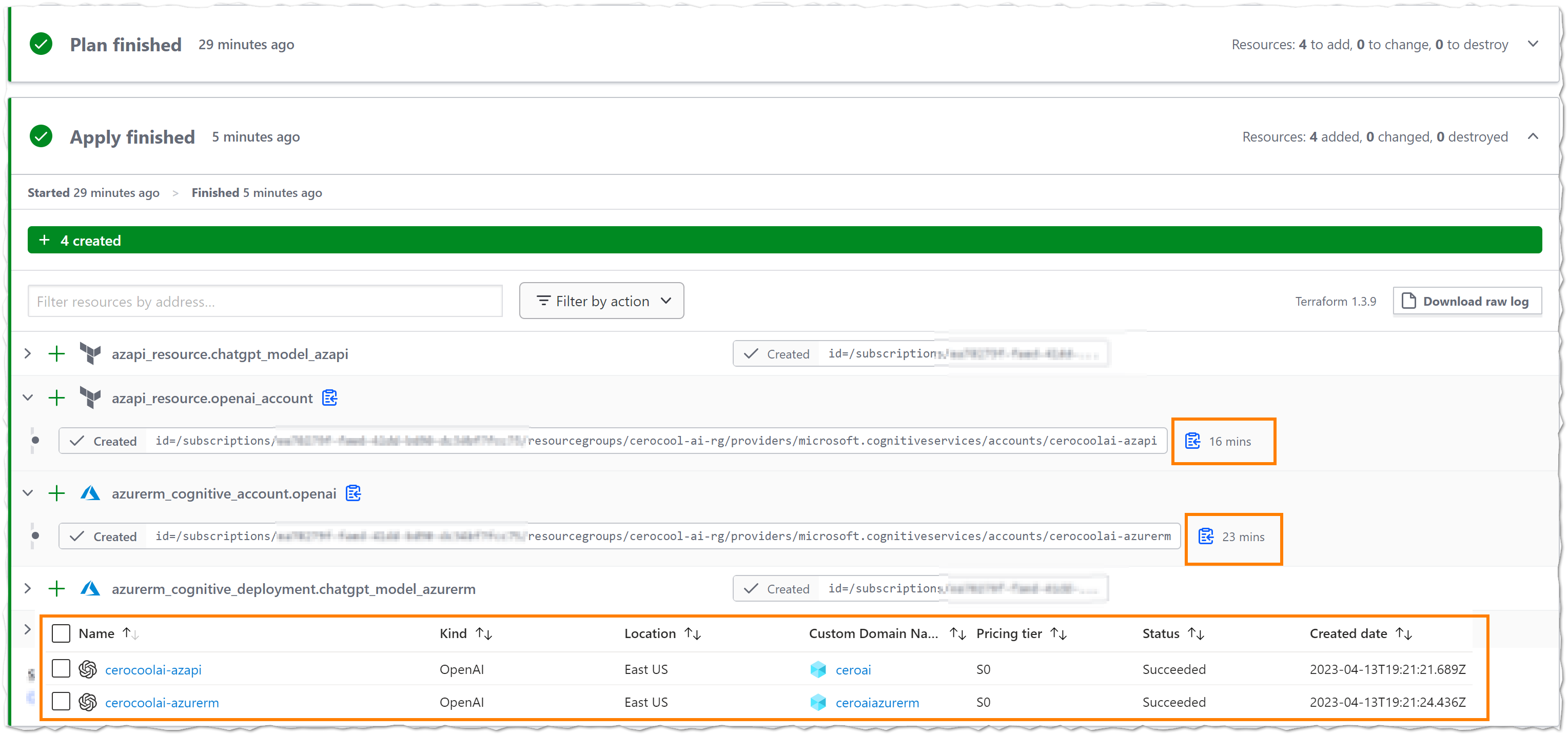 Terraforming The Azure Open Ai Service Deployment Via Azapi And Azurerm Providers For The